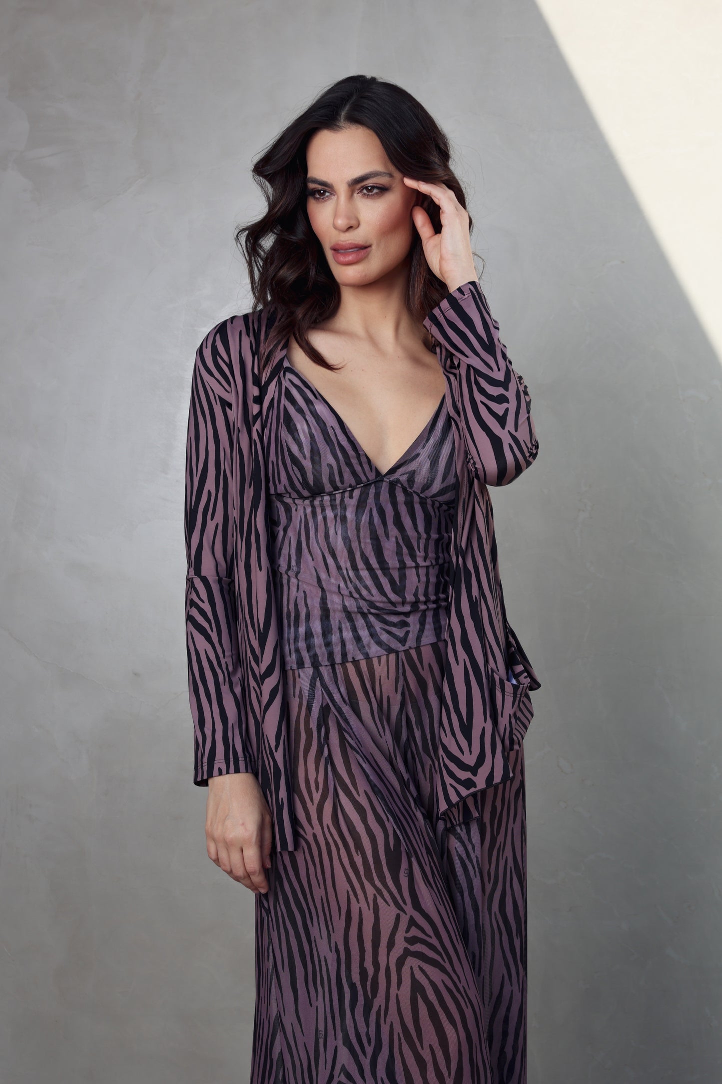 Casaco Mula Fluity Zebrado