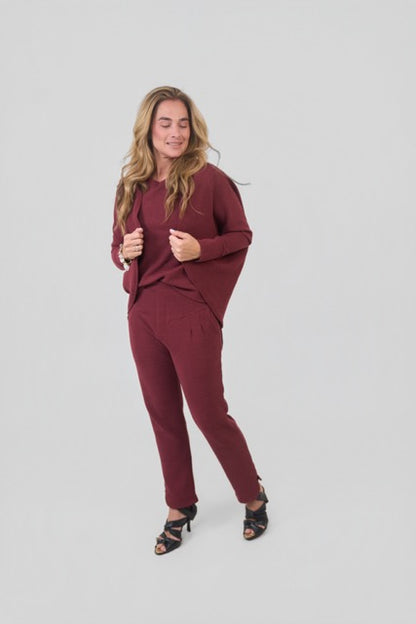 Calça Roberta Boucle Mangostin