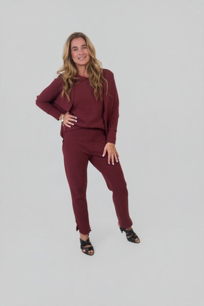 Calça Roberta Boucle Mangostin