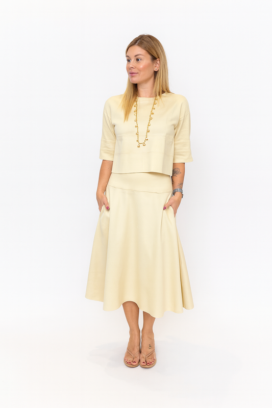 Cropped Malu Tencel Butter