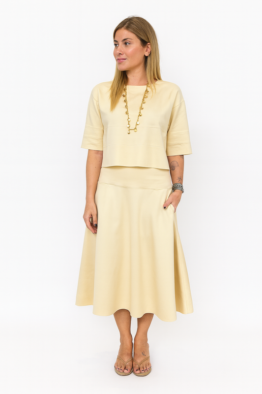 Saia Flavia Tencel Butter