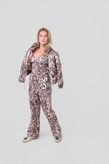 Jaqueta Lulu Nylon Animal Print