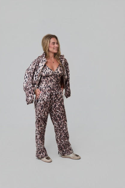 Calça Claudia Nylon Animal Print