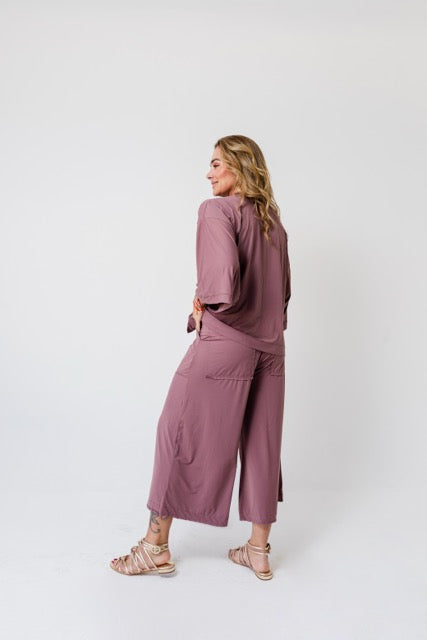Kimono Cris Fluity Nude Chá