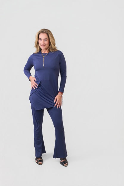 Bailarina Jersey Marinho