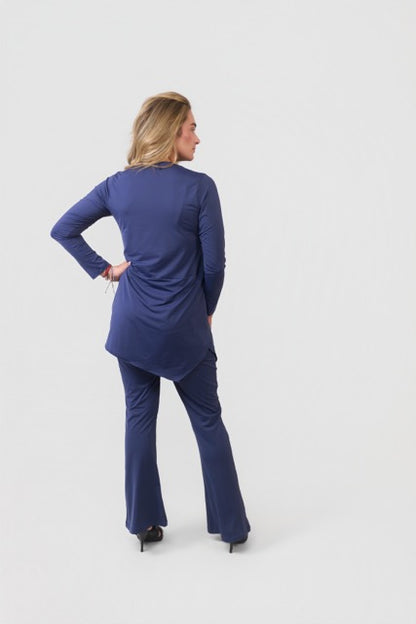 Bailarina Jersey Marinho