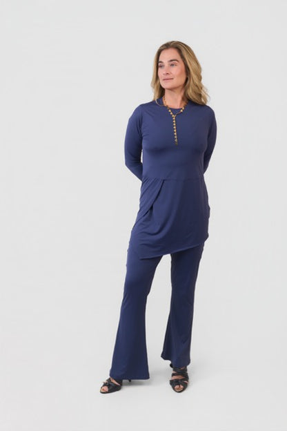 Bailarina Jersey Marinho