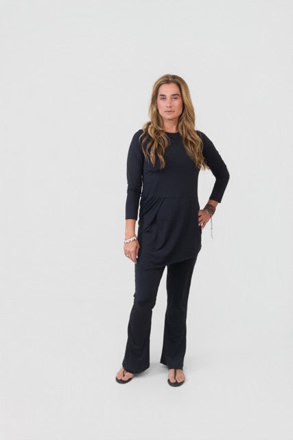 Bailarina Jersey Preto