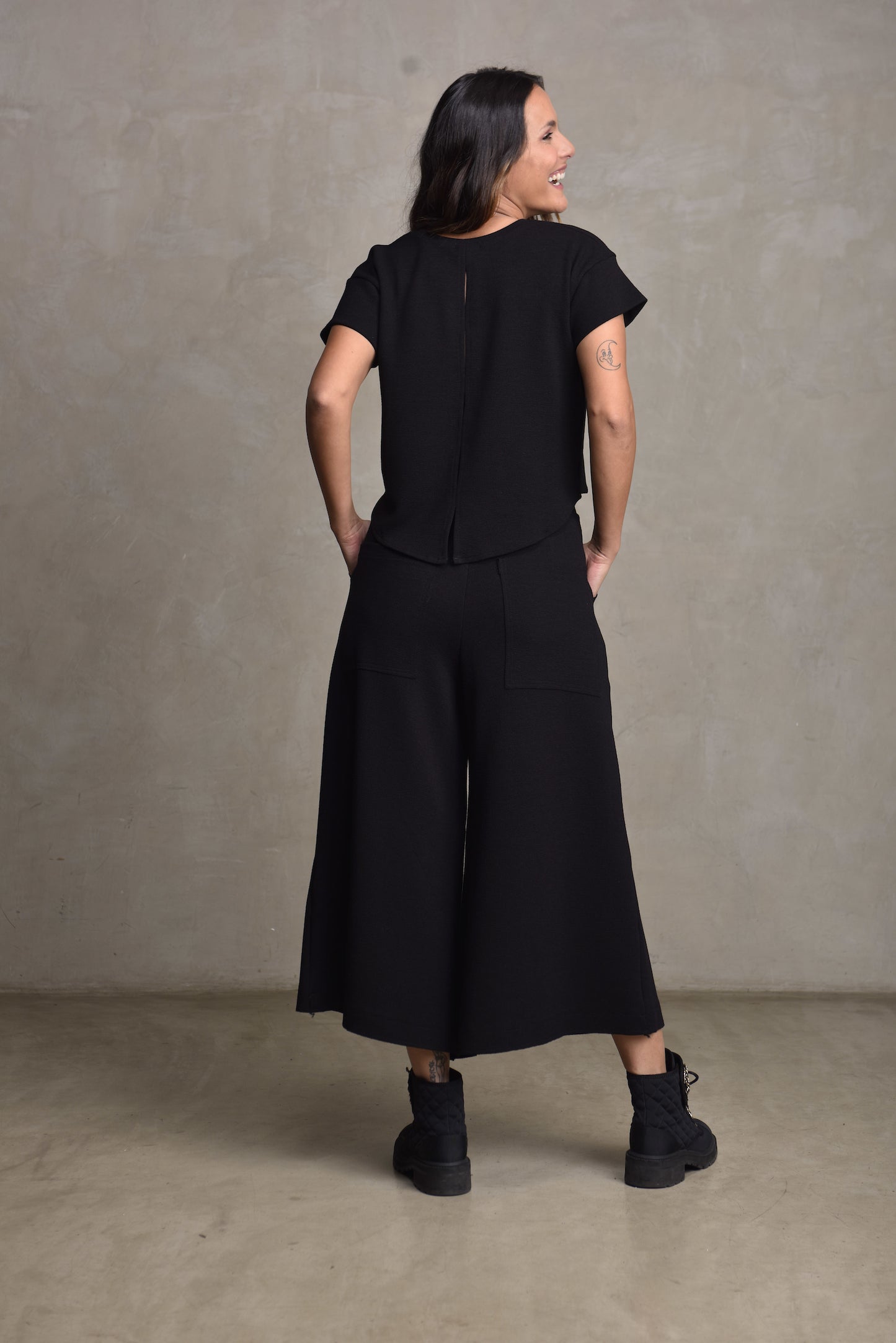 Blusa Isabel Boucle Preto
