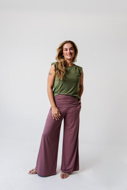 Calça Alice Fluity Nude Chá