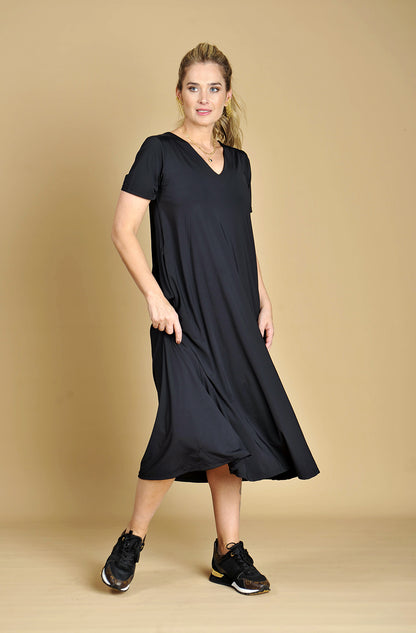 Vestido Marina Fluity Preto